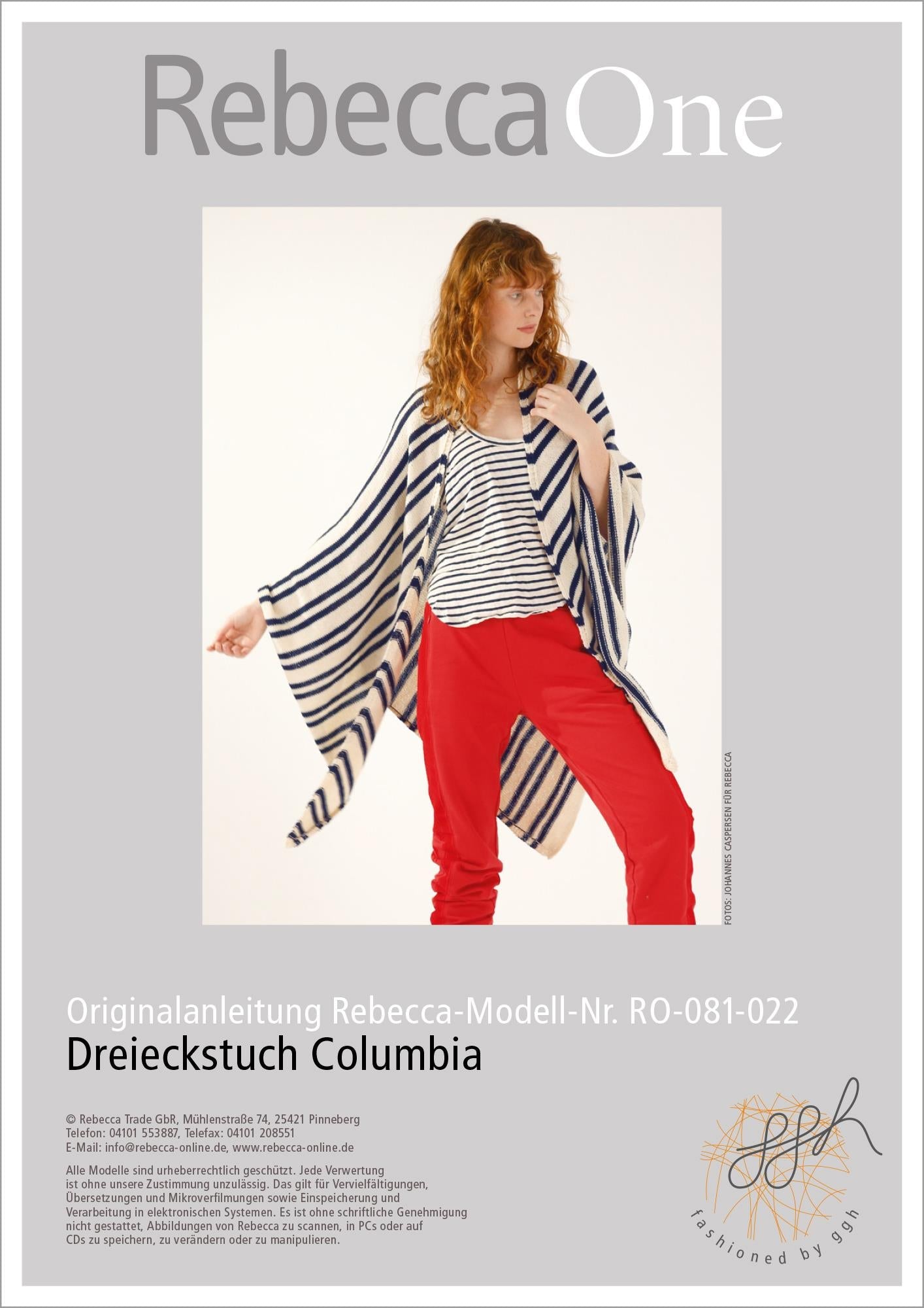 Anleitung - Dreieckstuch Columbia - Rebecca - Online.de