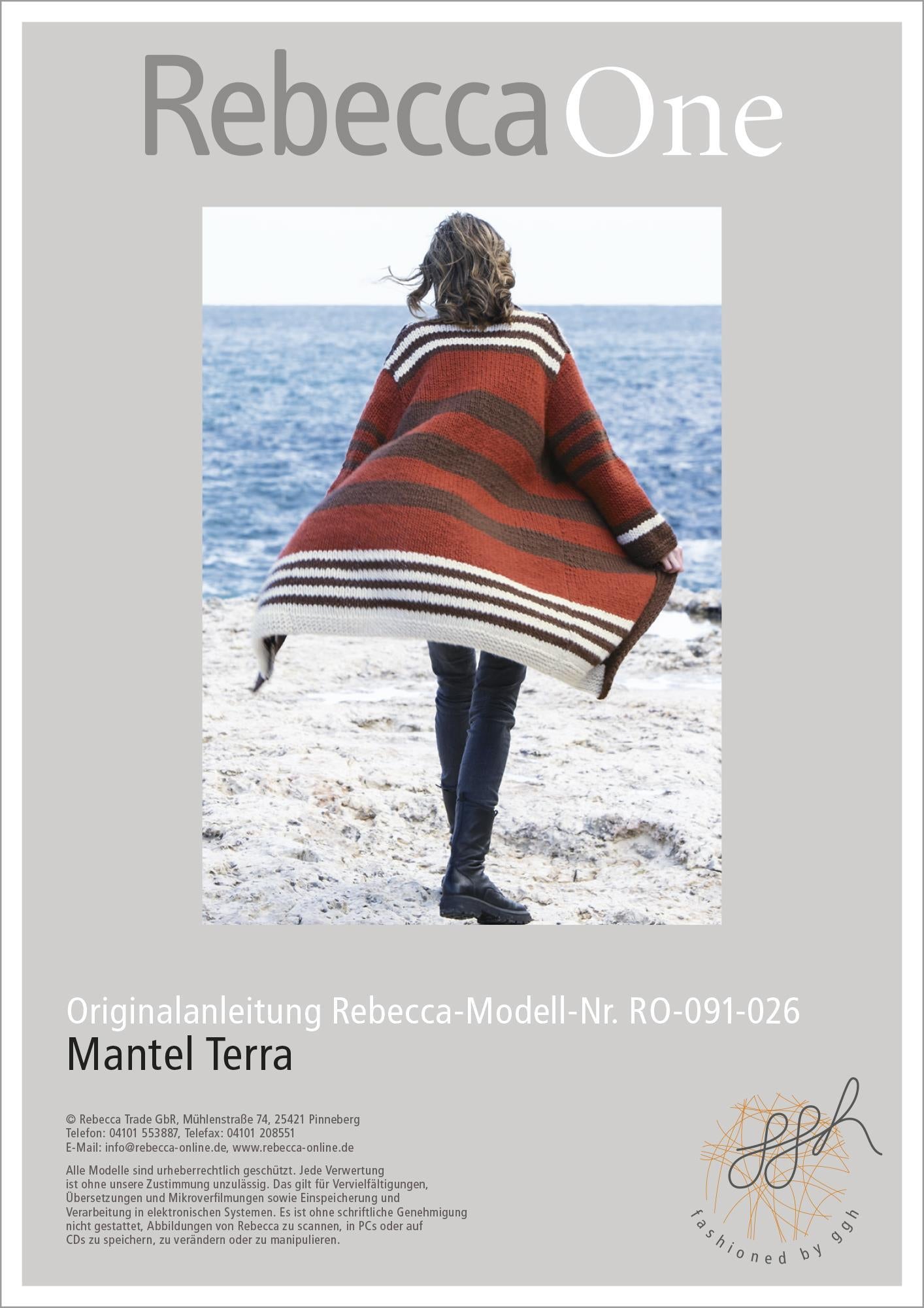 Anleitung - Mantel Terra - Rebecca - Online.de