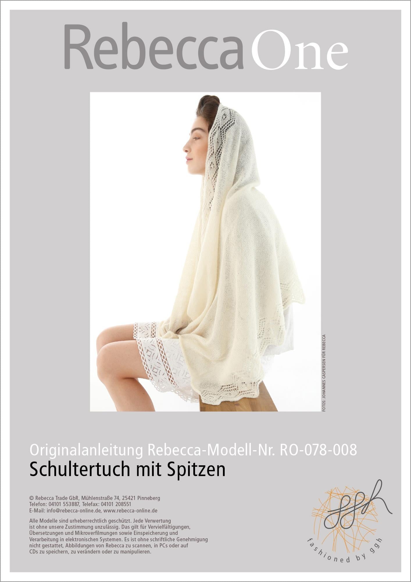 Anleitung - Schultertuch mit Spitzen - Rebecca - Online.de