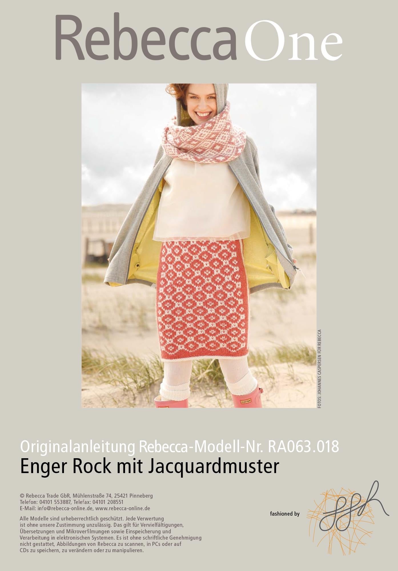 Enger Rock mit Jacquardmuster - Rebecca - Online.de