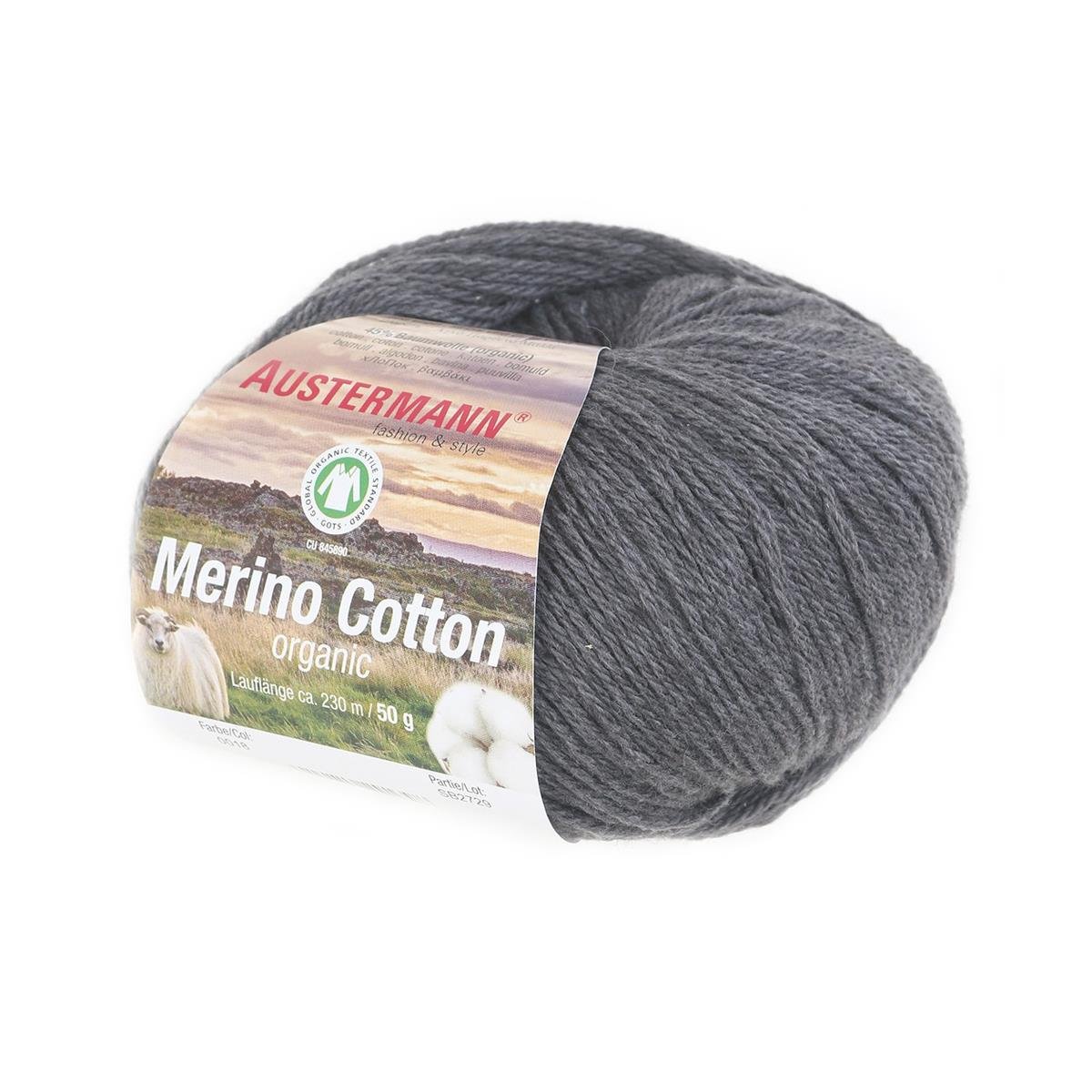 Merino Cotton | 230 M - 50 G | 18 - Dunkelgrau - Rebecca - Online.de