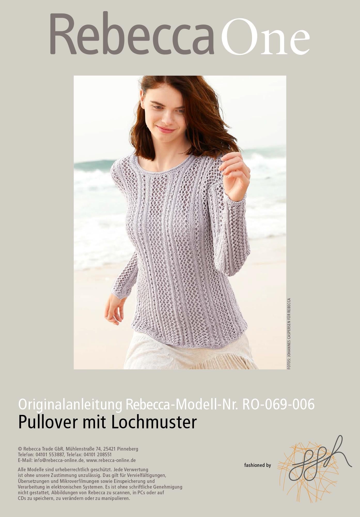 Pullover mit Lochmuster - Rebecca - Online.de