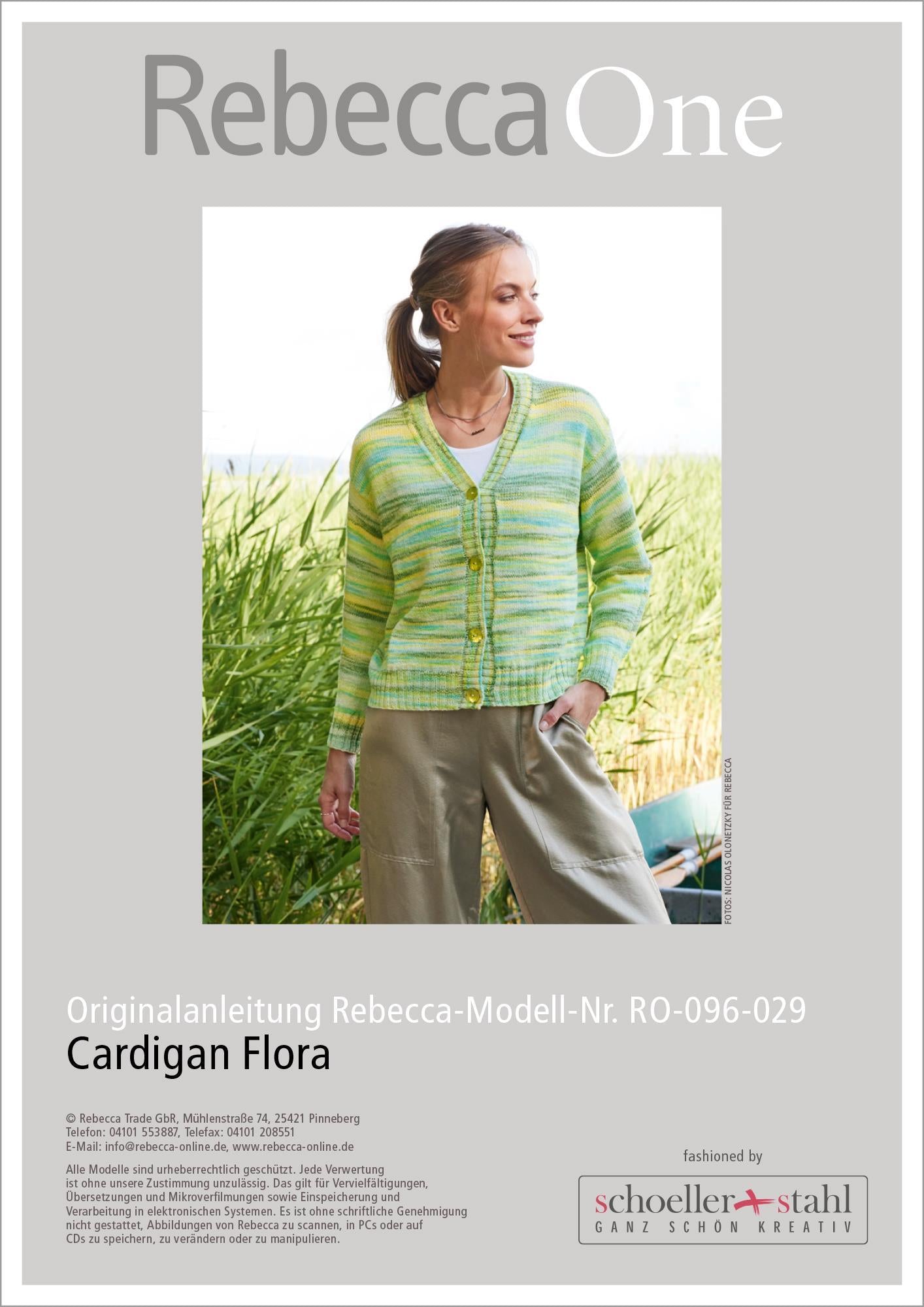 Anleitung - Cardigan Flora