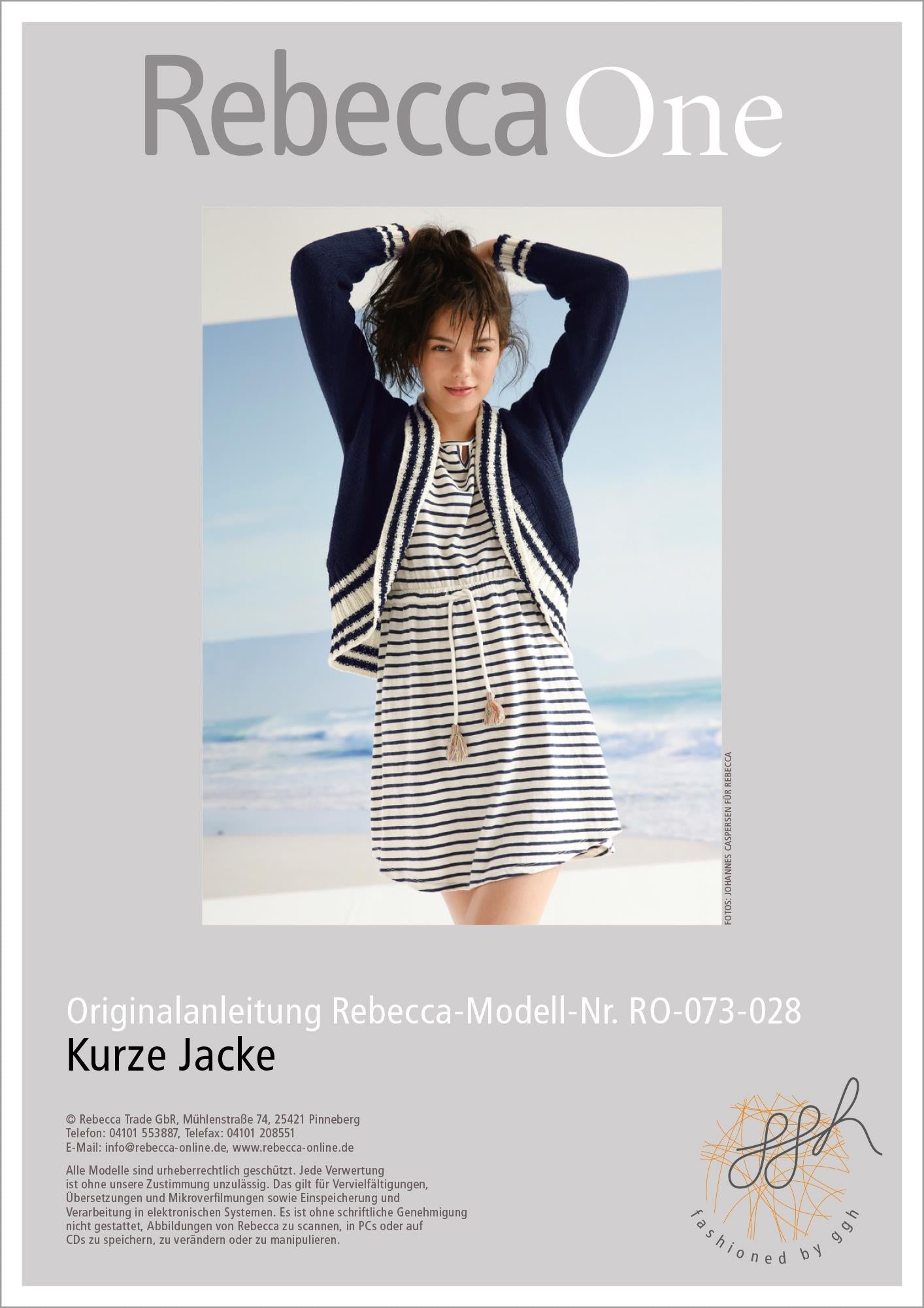 Strickanleitung - kurze Jacke - Rebecca - Online.de