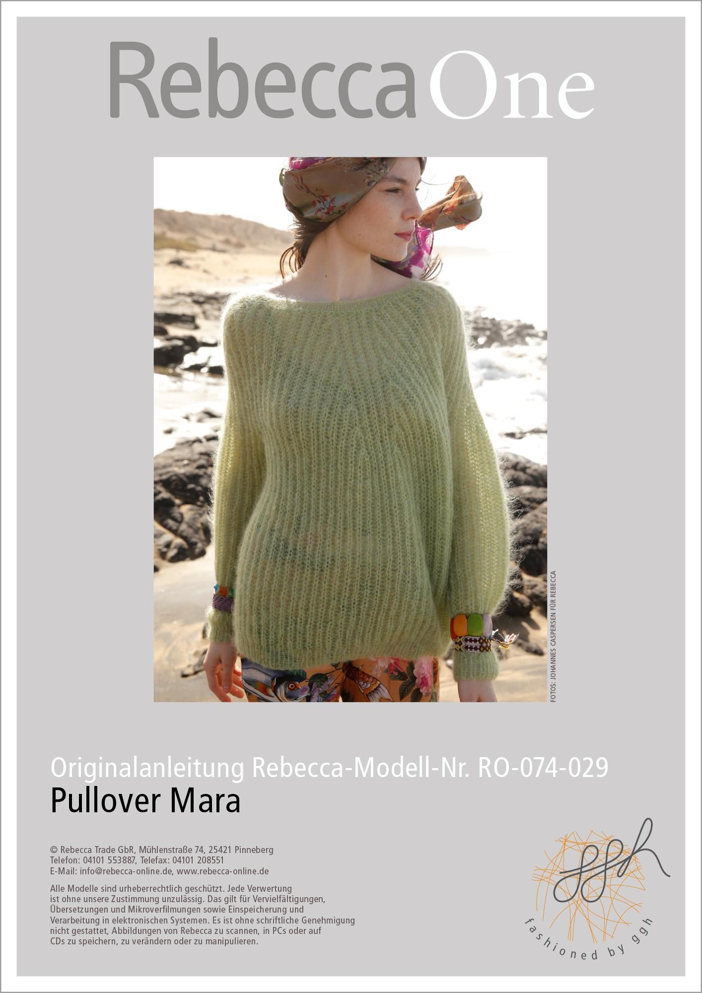 Strickanleitung - Pullover Mara - Rebecca - Online.de