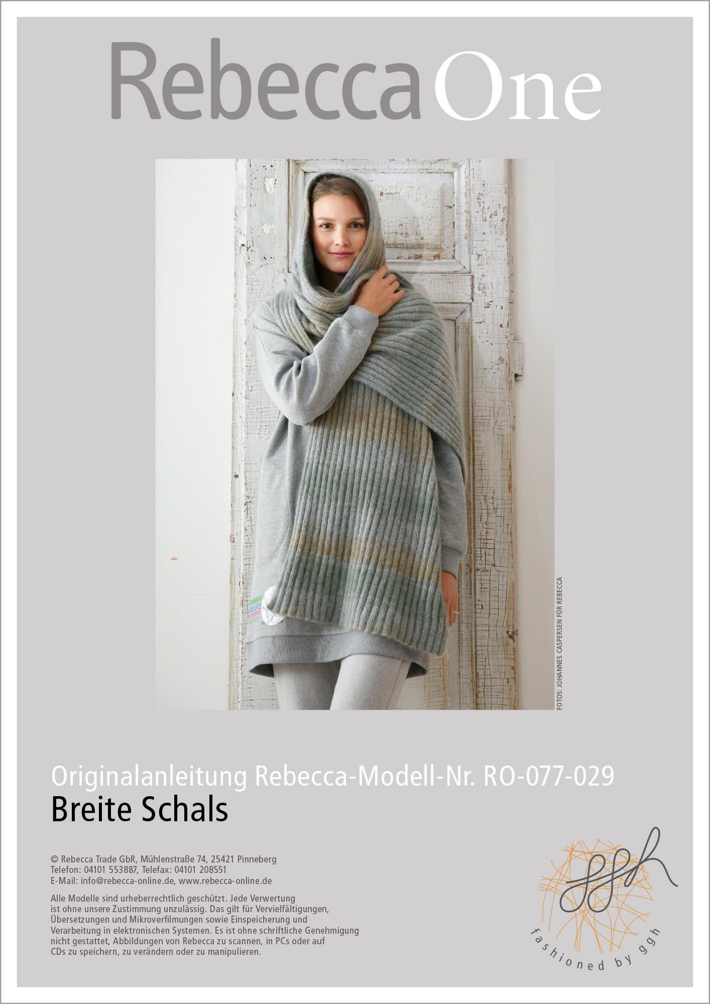Strickanleitung - Superschal - Rebecca - Online.de