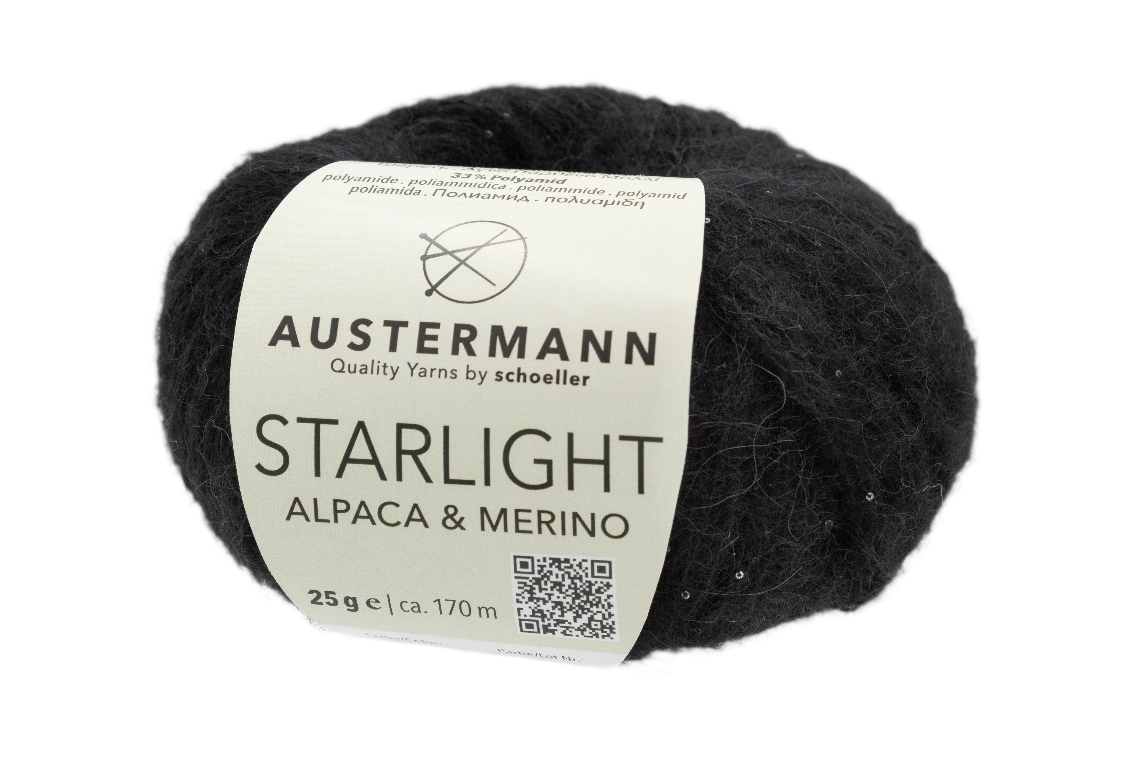 Starlight | 170m/25g | Farbe: 8 - schwarz