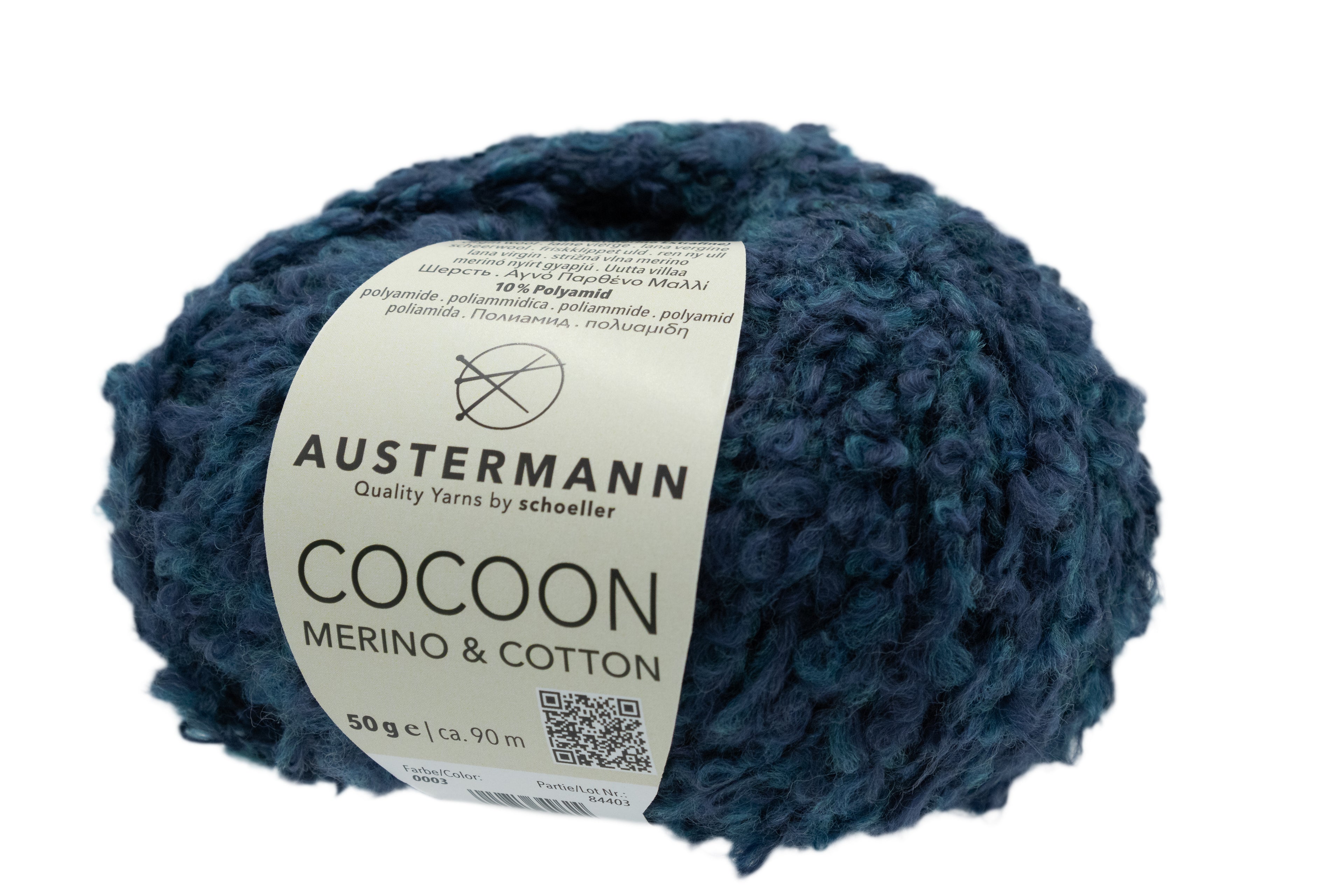 Cocoon | Merion Cotton | Farbe: 3 - INDIGO