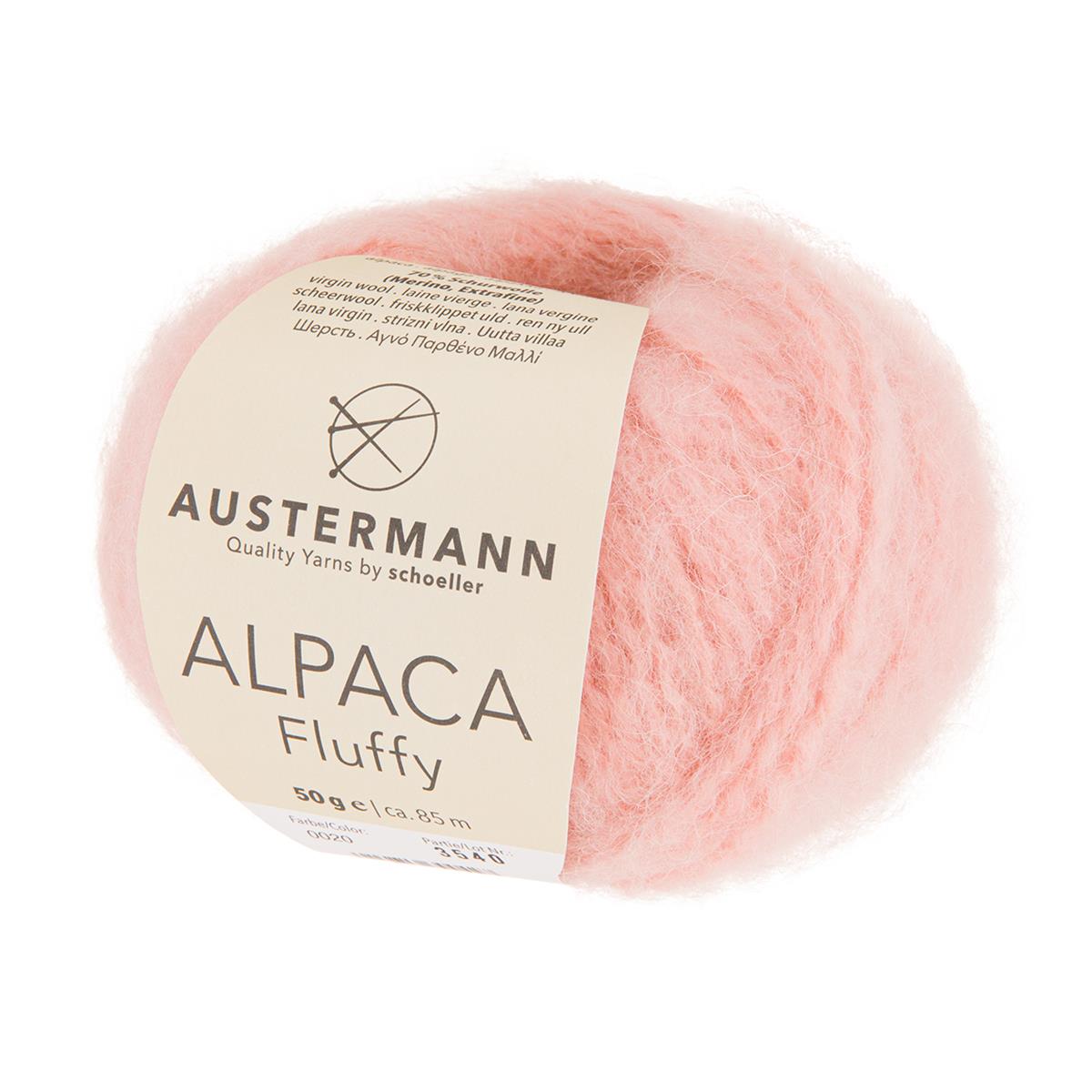 Alpaca Fluffy | 85 M - 50 G | 20 - Rosa - Rebecca - Online.de