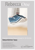 Anleitung: Babyschühchen Tapsy | rebecca-online.de