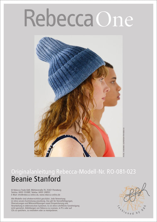 Anleitung - Beanie Stanford - Rebecca - Online.de