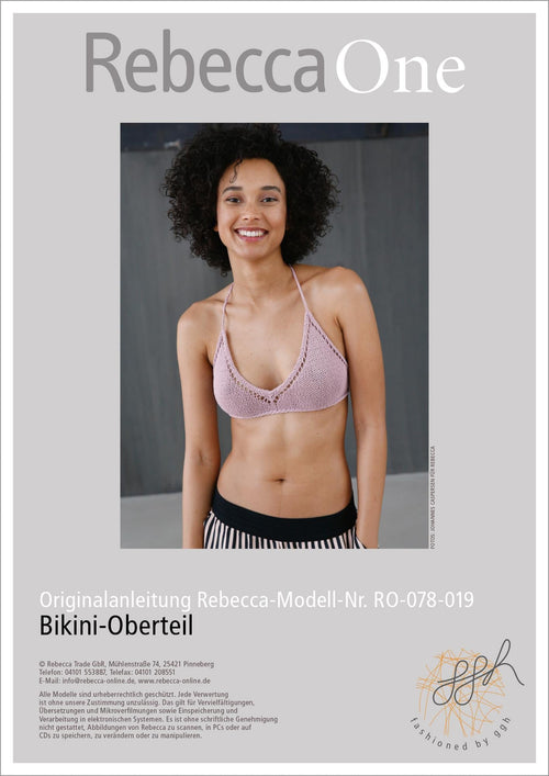 Anleitung - Bikini - Oberteil | rebecca - online.de