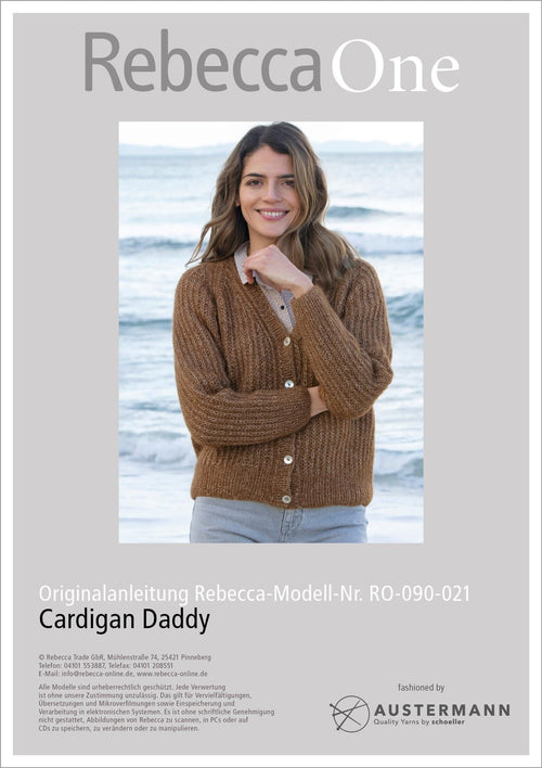 Anleitung - Cardigan Daddy | rebecca - online.de