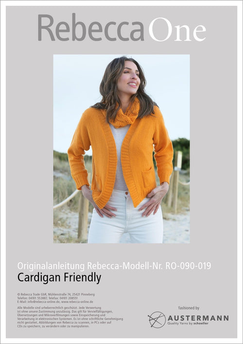 Anleitung - Cardigan Friendly | rebecca - online.de