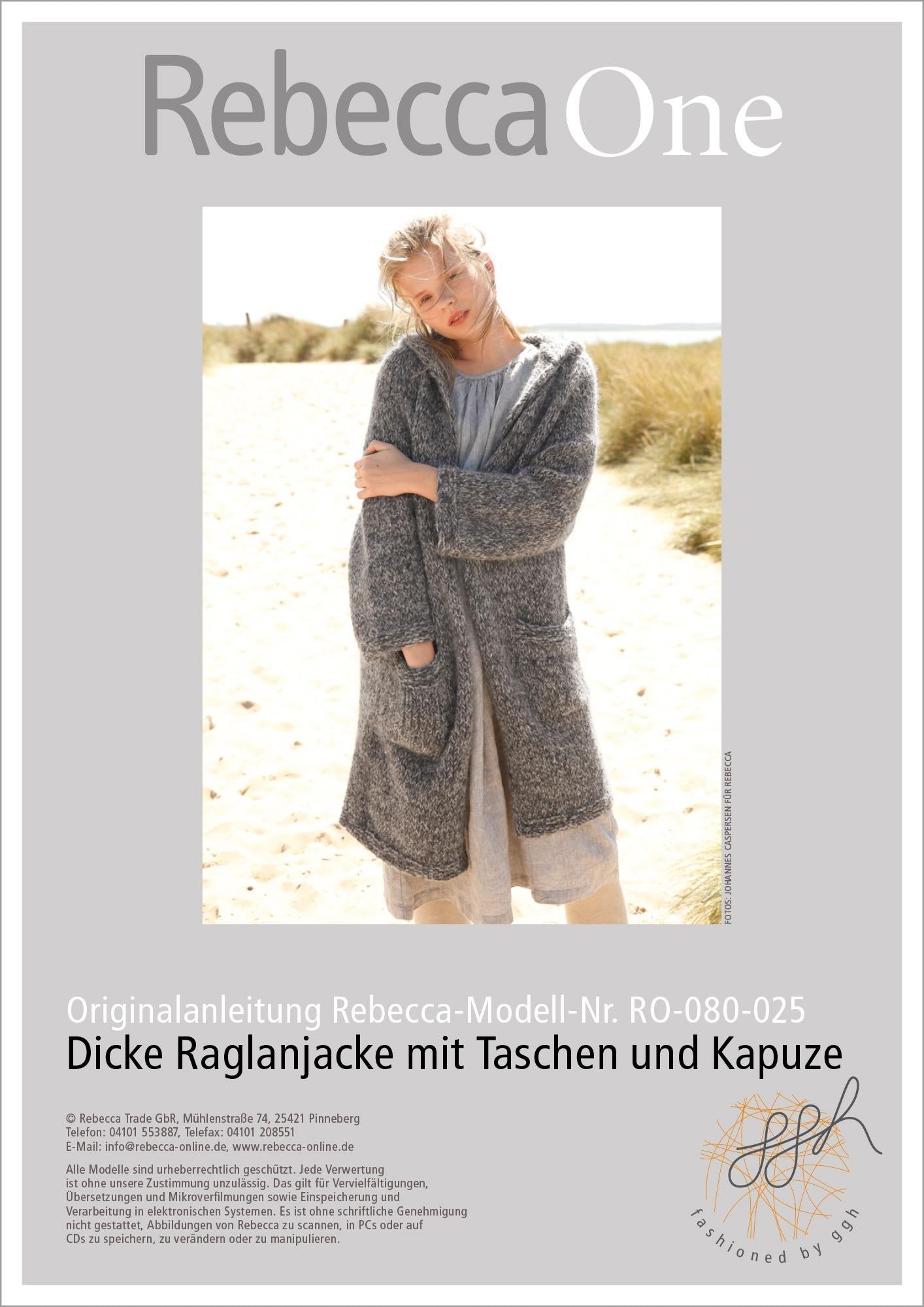 Anleitung - Dicke Raglanjacke - Rebecca - Online.de