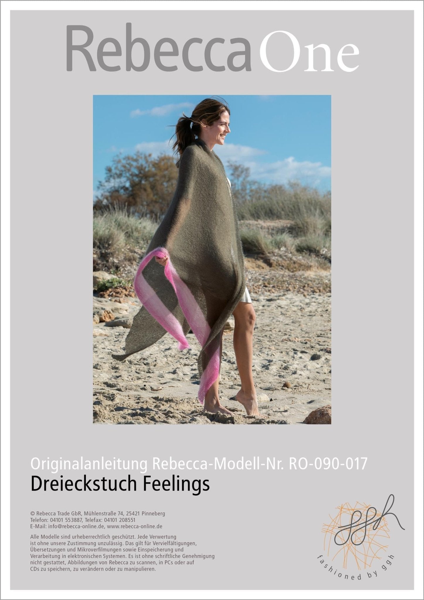 Anleitung - Dreieckstuch Feelings - Rebecca - Online.de