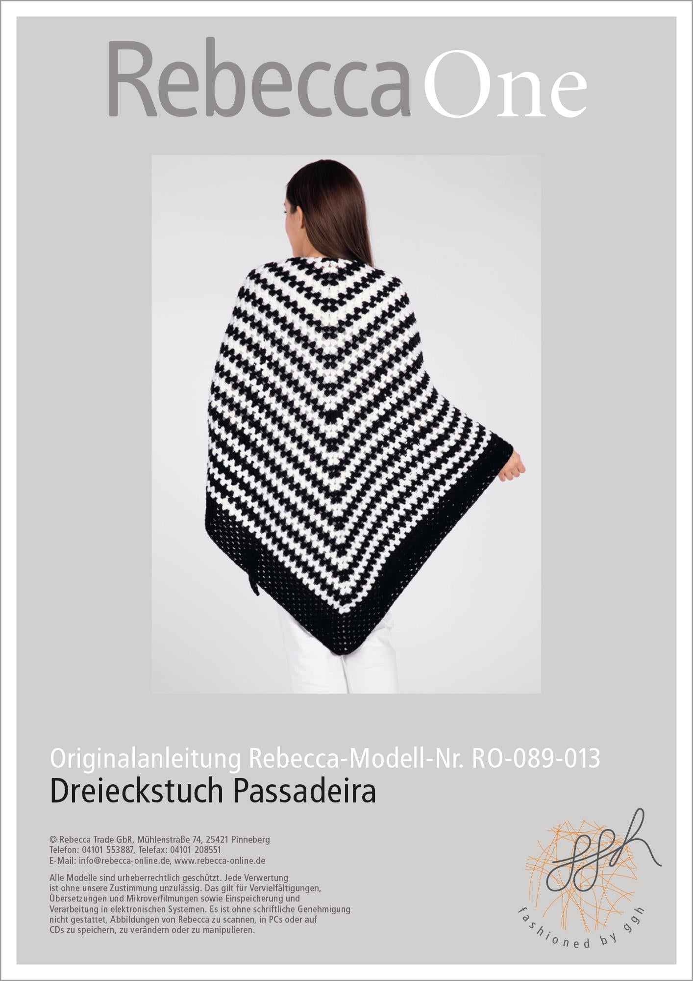 Anleitung - Dreieckstuch Passadeira - Rebecca - Online.de