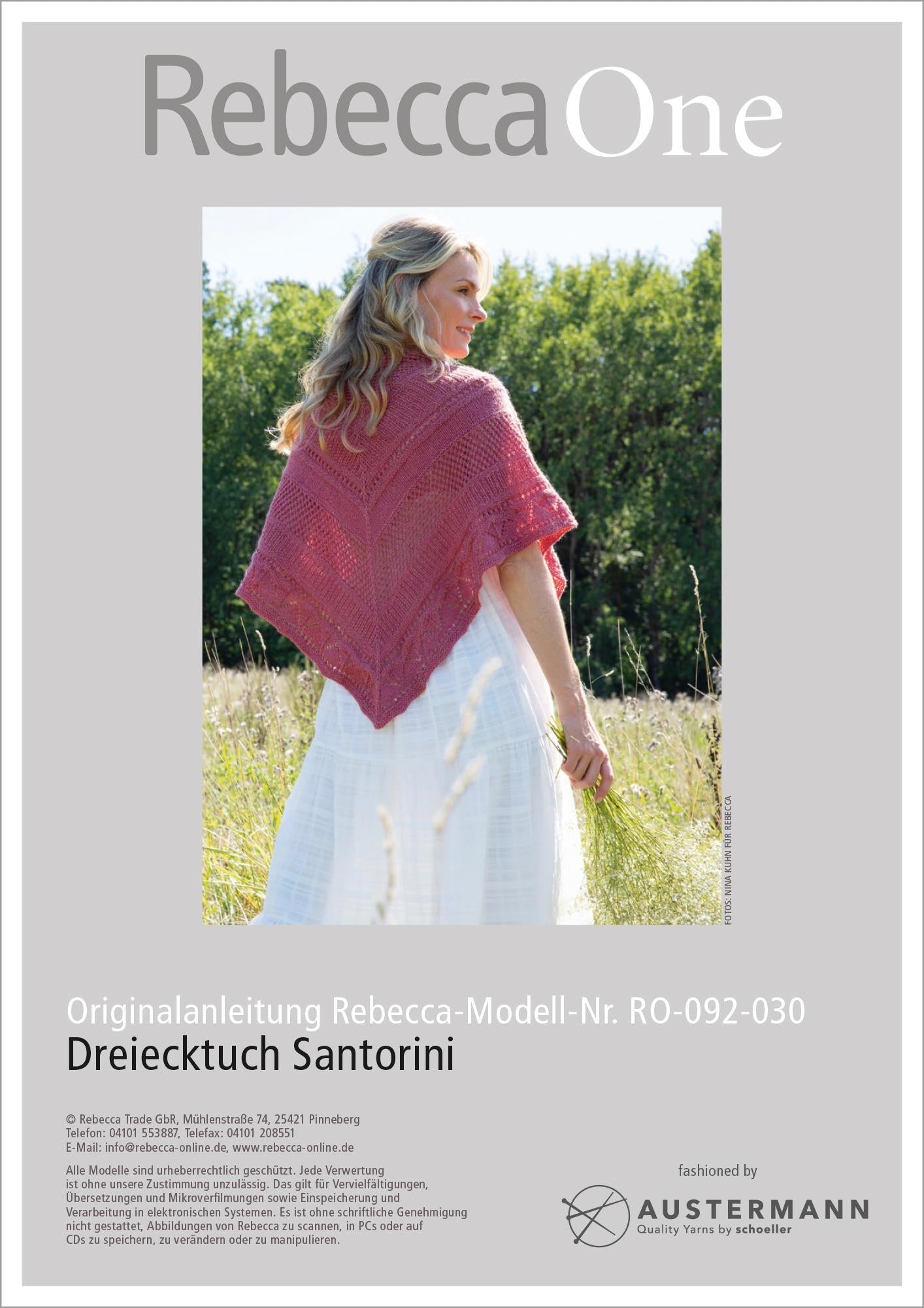 Anleitung - Dreiecktuch Santorini - Rebecca - Online.de