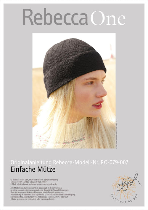 Anleitung - Einfache Mütze | rebecca - online.de