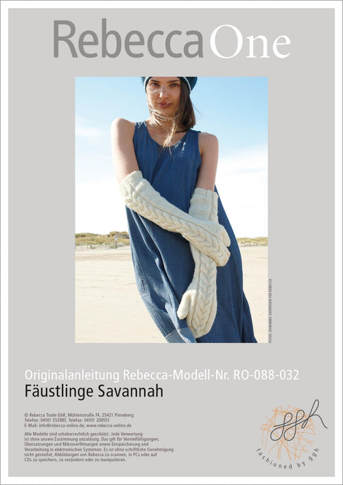 Anleitung - Fäustlinge Savannah | rebecca - online.de