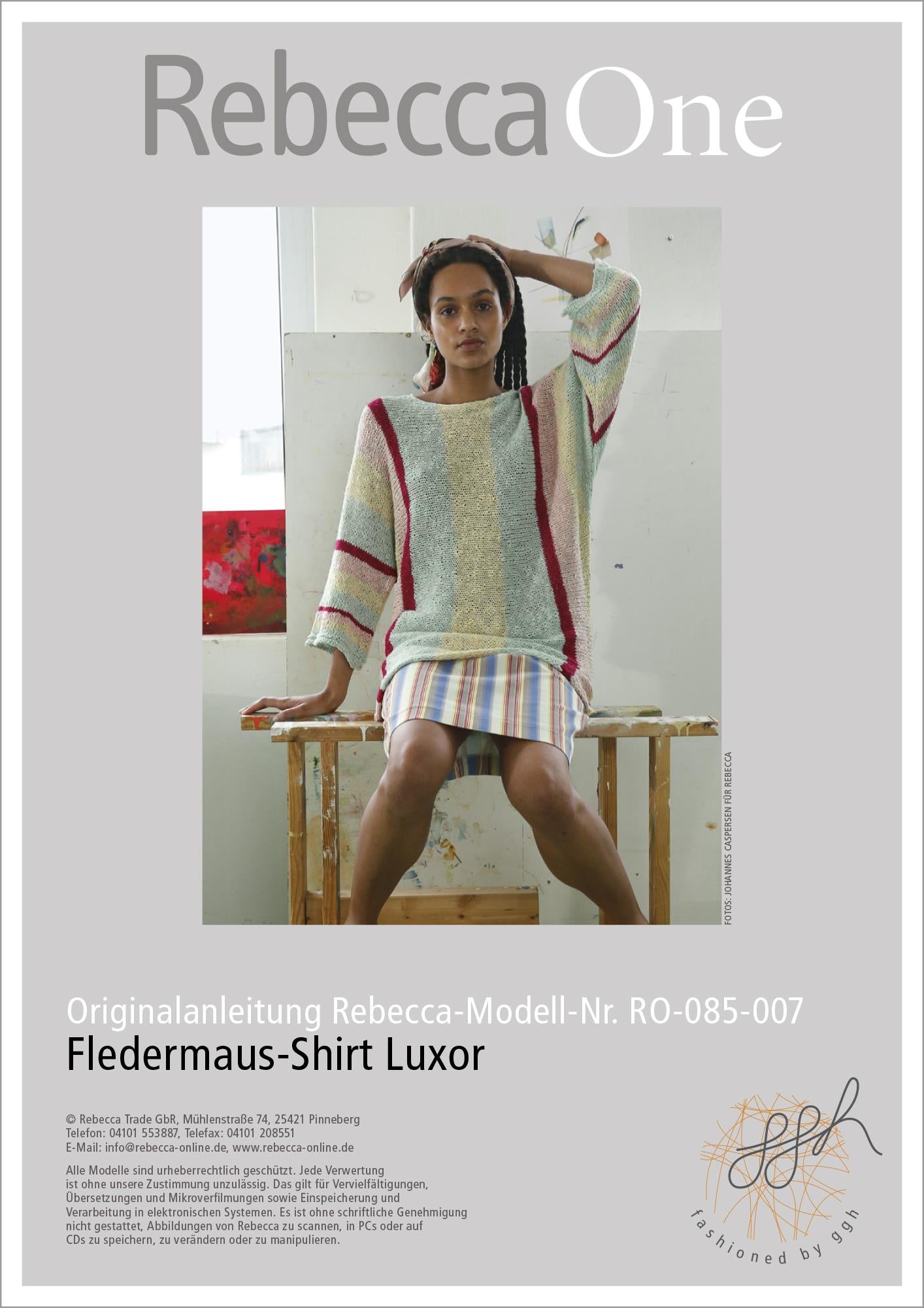 Anleitung - Fledermaus - Shirt Luxor - Rebecca - Online.de