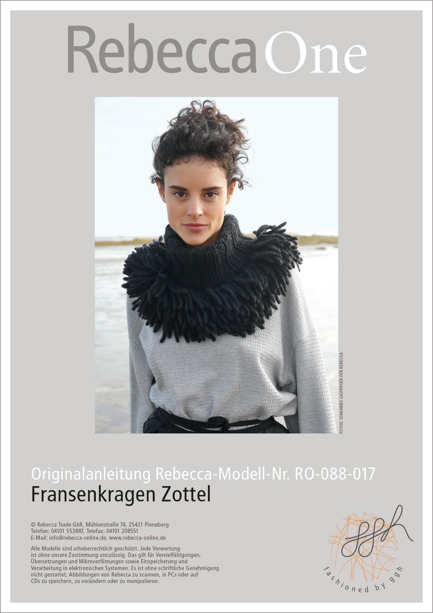 Anleitung - Fransenkragen Zottel - Rebecca - Online.de