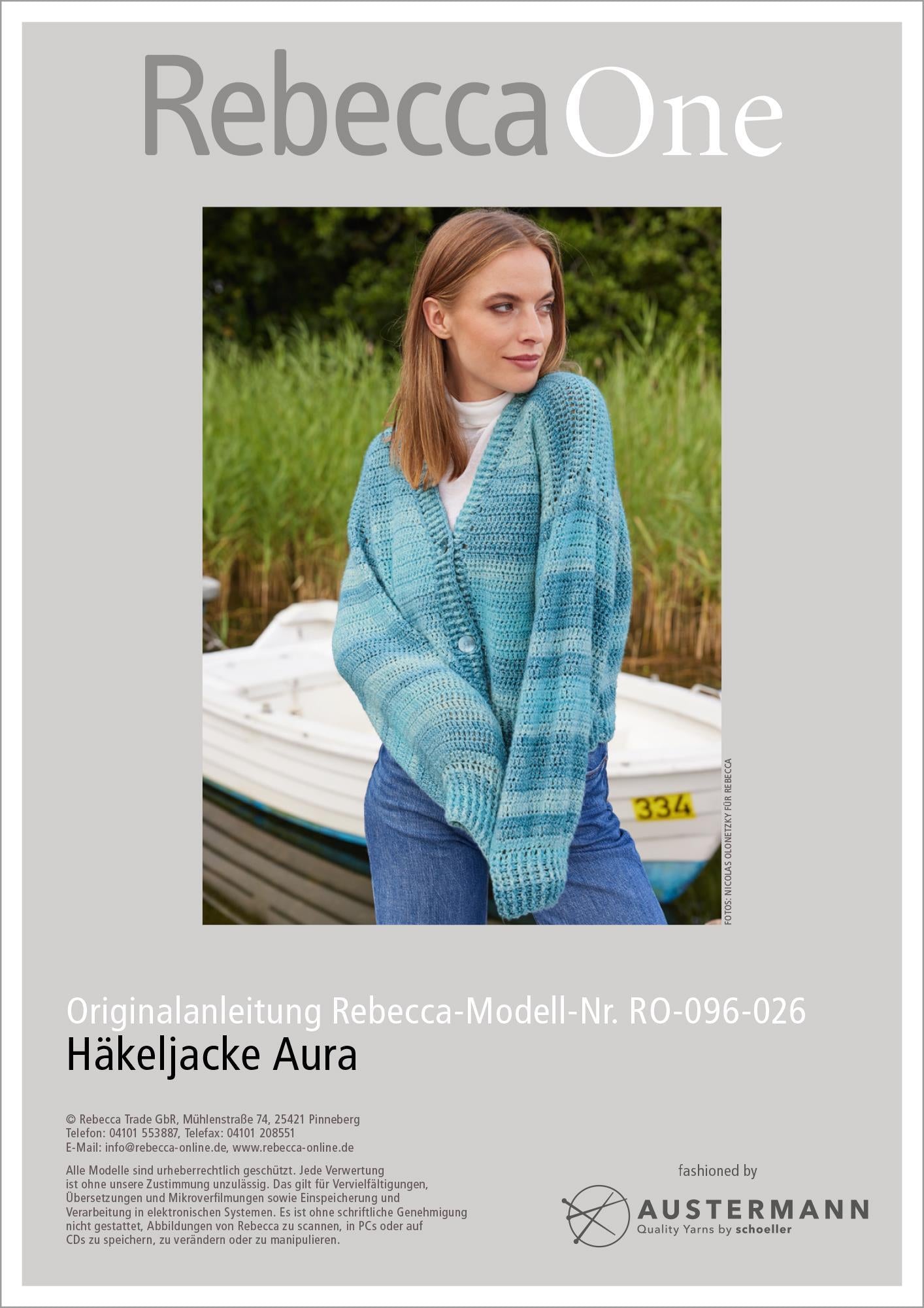 Anleitung - Häkeljacke Aura - Rebecca - Online.de