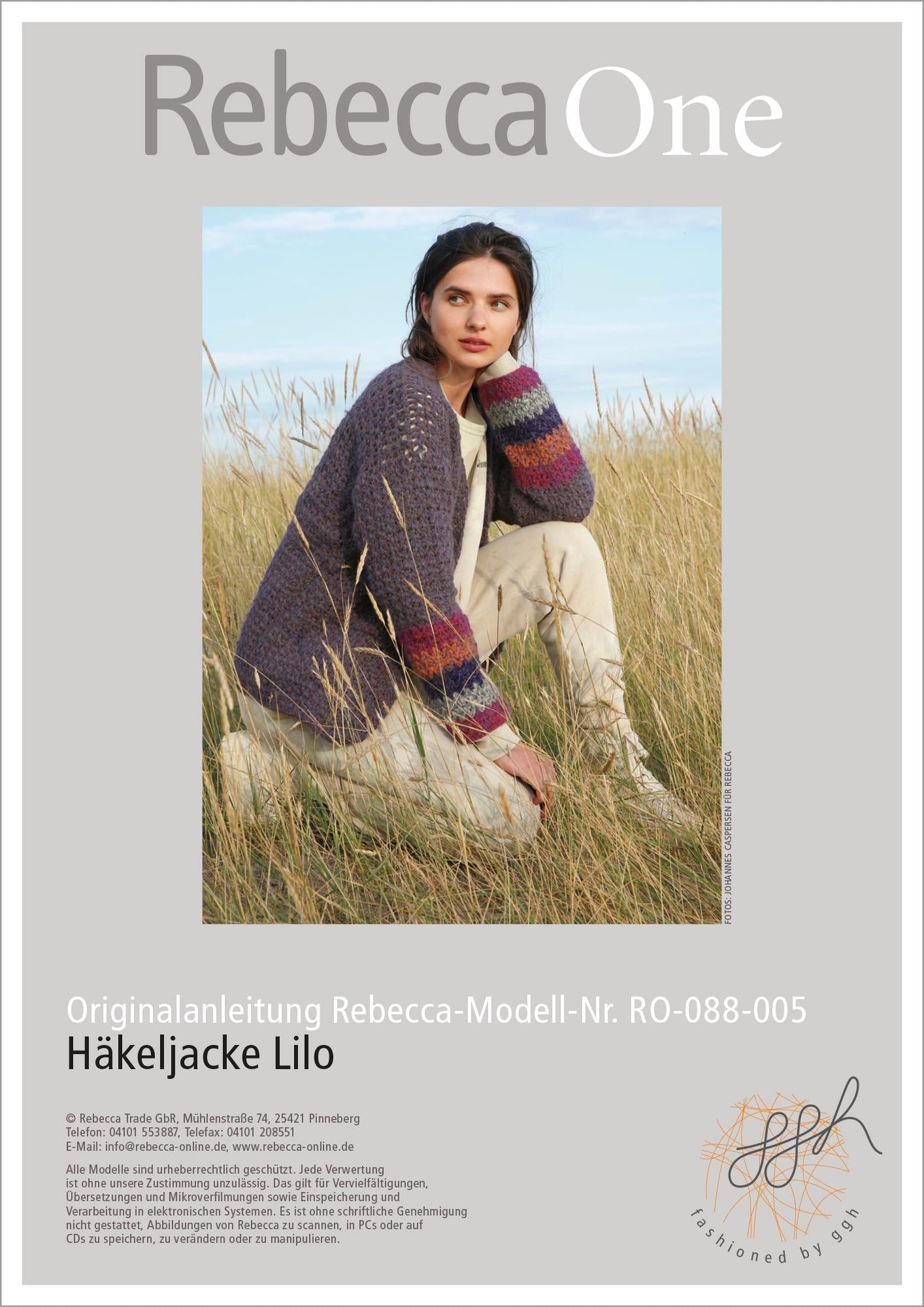 Anleitung - Häkeljacke Lilo - Rebecca - Online.de