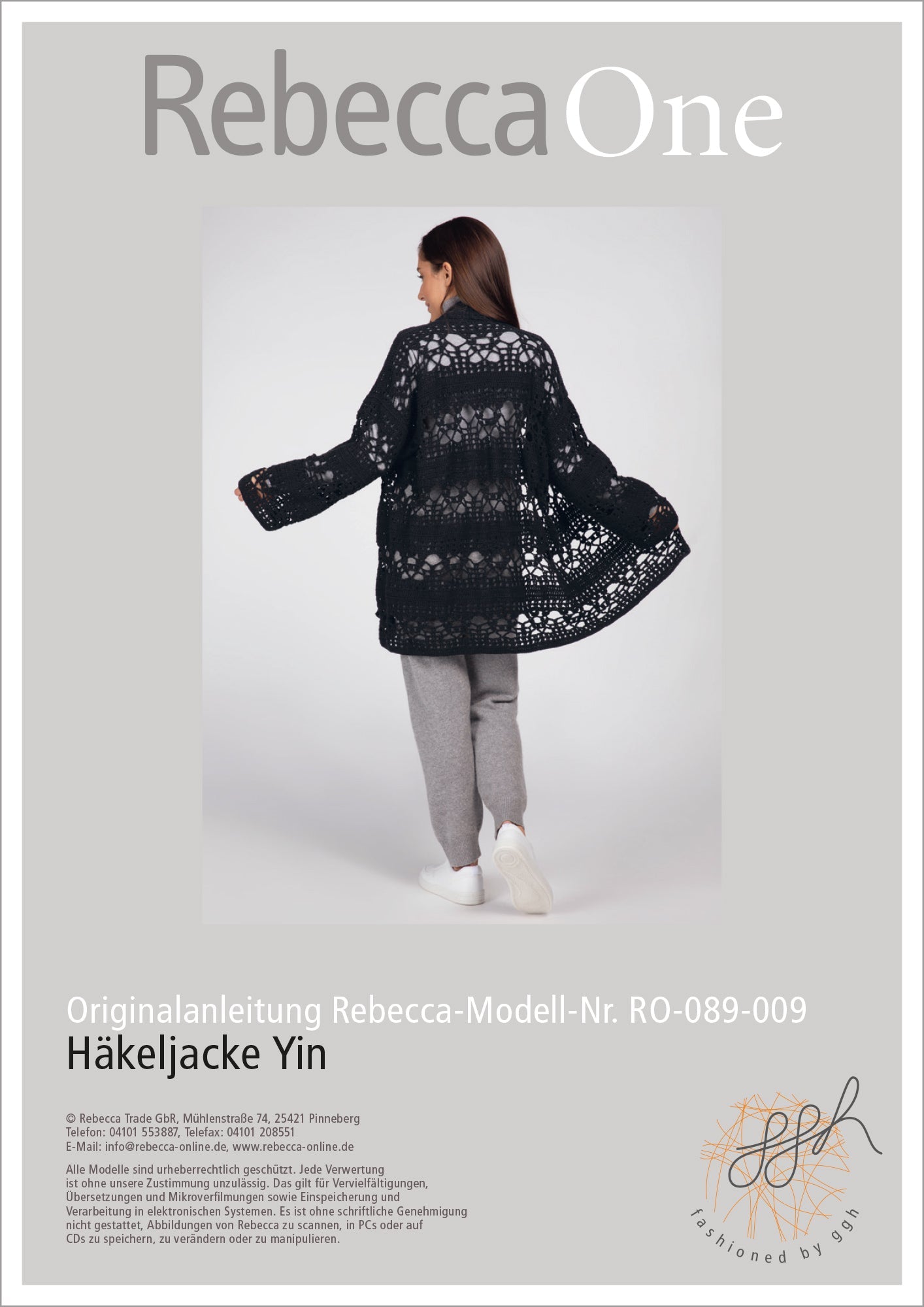 Anleitung - Häkeljacke Yin - Rebecca - Online.de