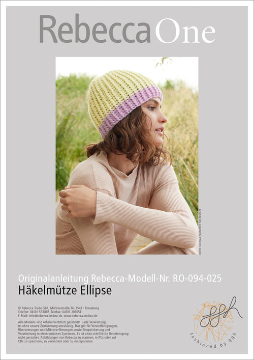 Anleitung - Häkelmütze Ellipse | rebecca - online.de