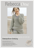 Anleitung - Häkelpullover Einklang | rebecca - online.de