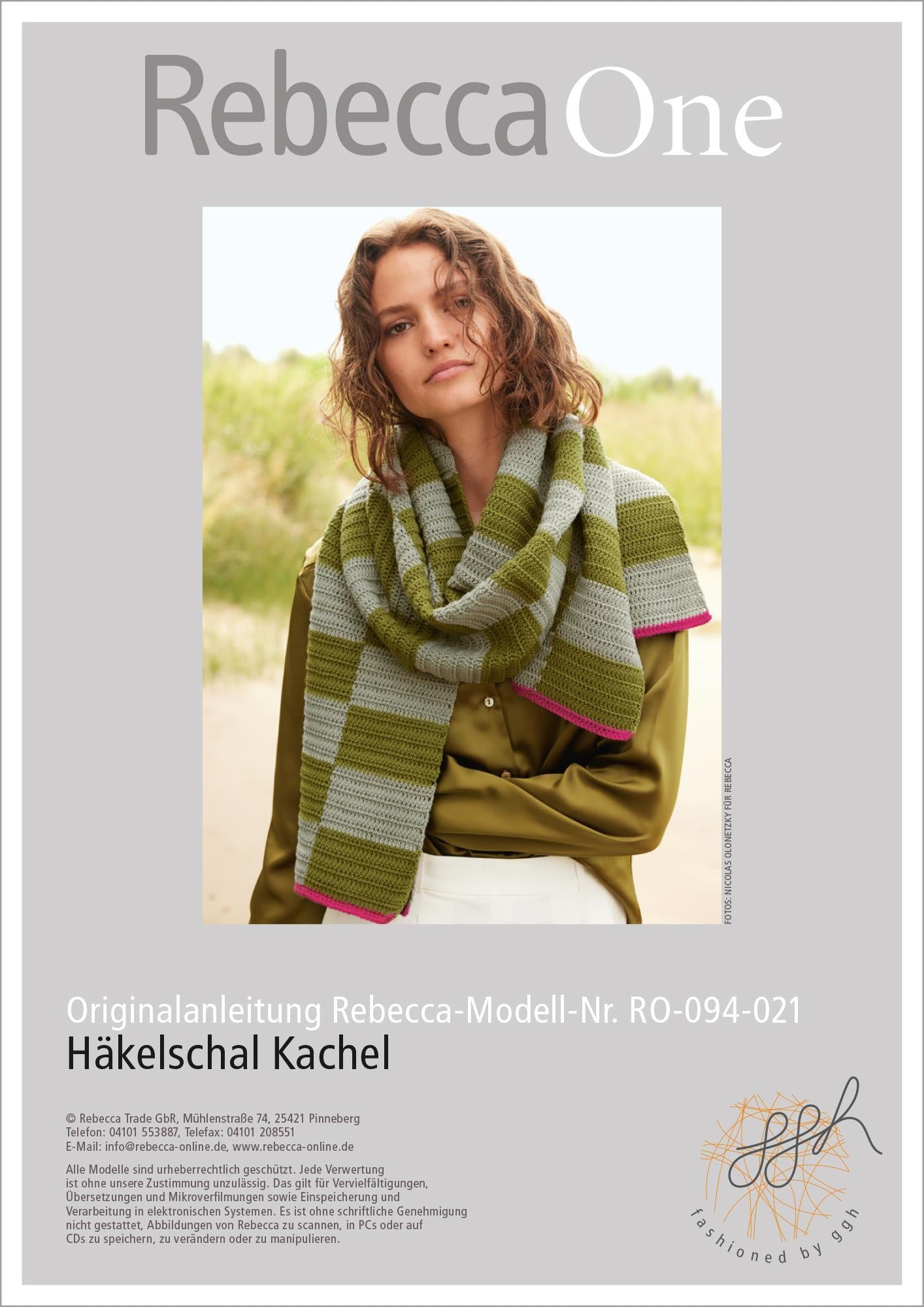 Anleitung - Häkelschal Kachel - Rebecca - Online.de