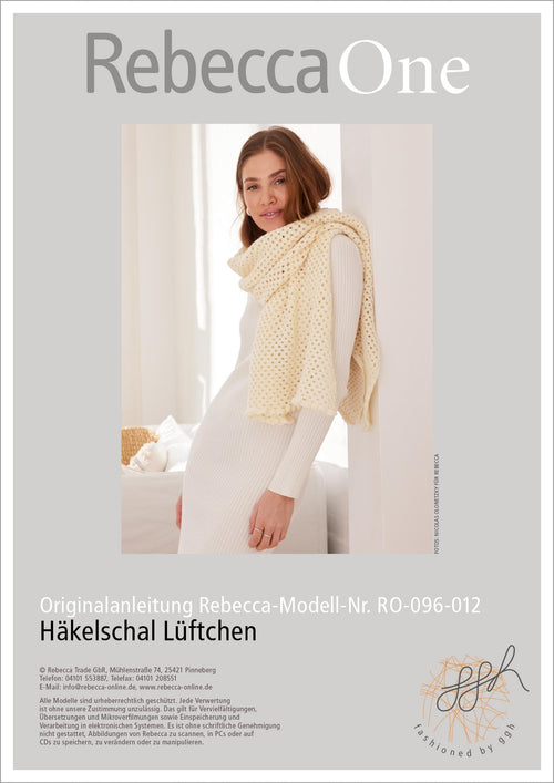 Anleitung - Häkelschal Lüftchen | rebecca - online.de