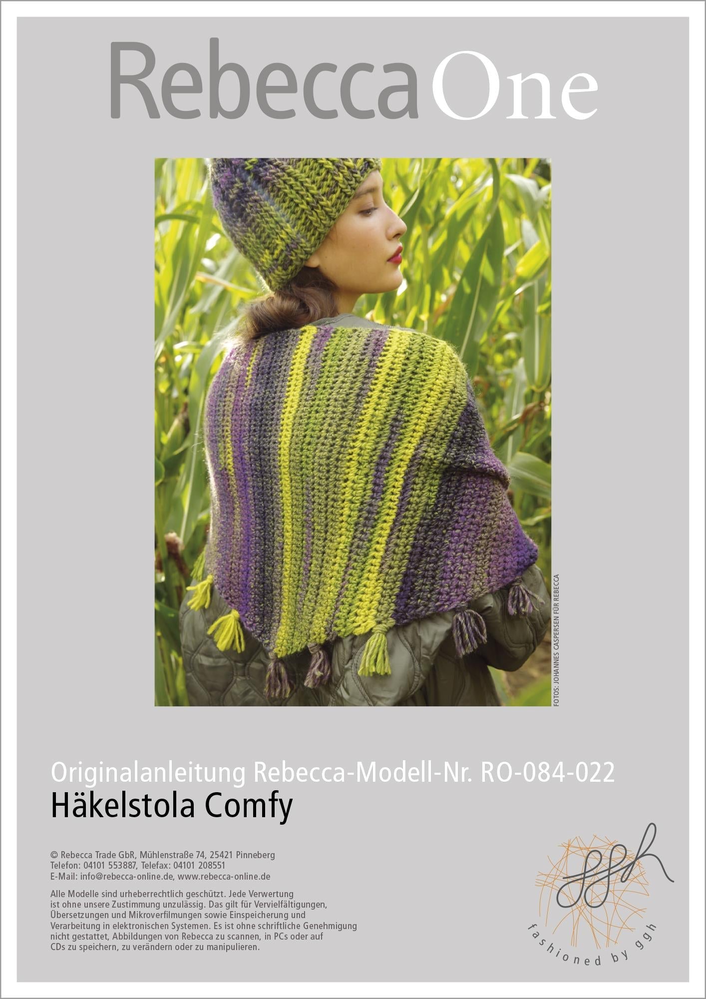 Anleitung - Häkelstola Comfy - Rebecca - Online.de