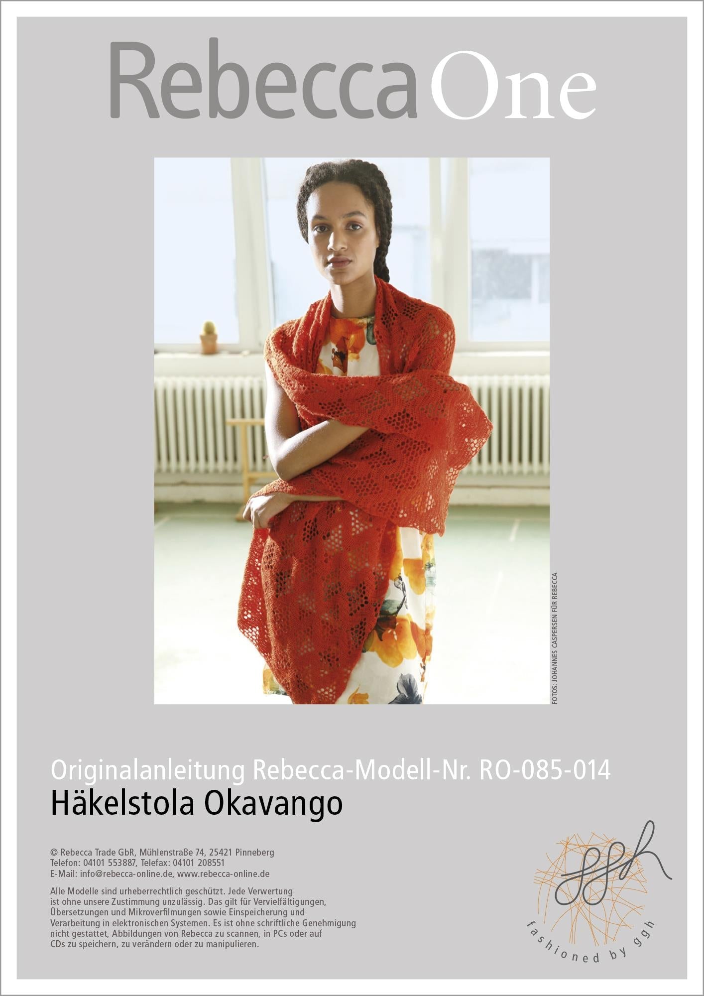 Anleitung - Häkelstola Okavango - Rebecca - Online.de