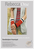 Anleitung - Handstulpen Feueropal | rebecca - online.de