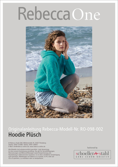 Anleitung - Hoodie Plüsch | rebecca - online.de