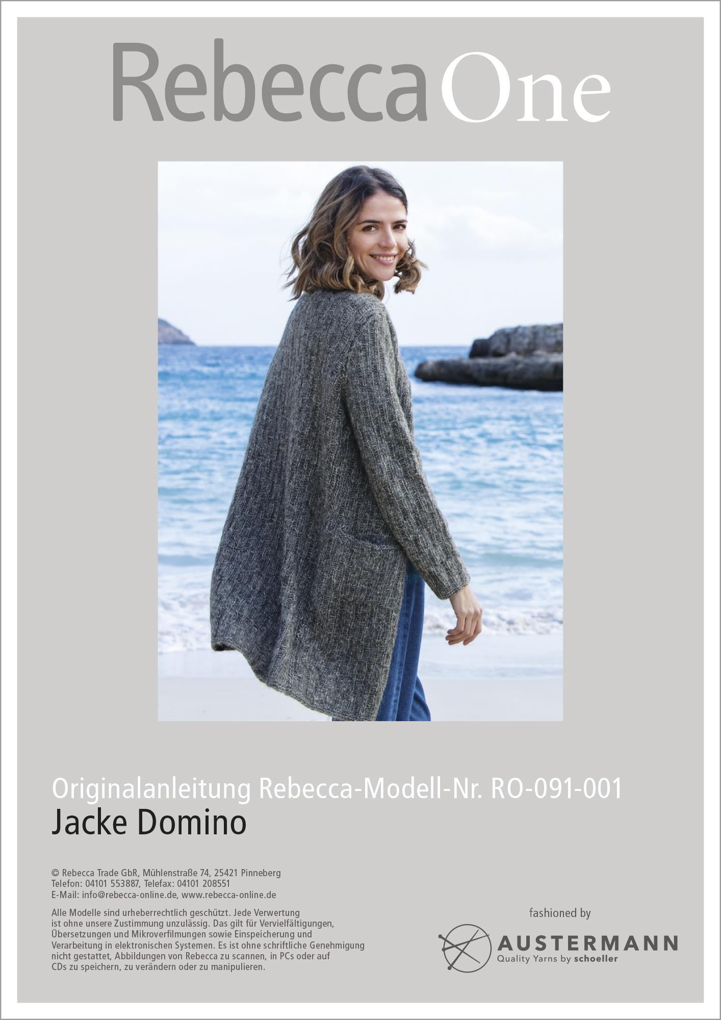 Anleitung - Jacke Domino - Rebecca - Online.de