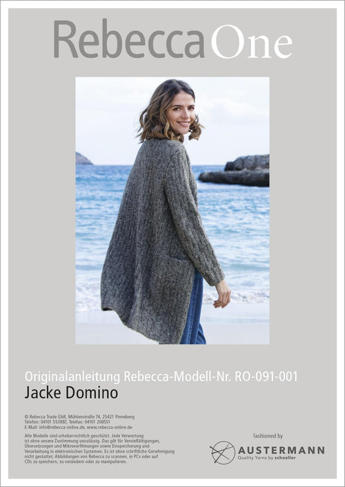 Anleitung - Jacke Domino | rebecca - online.de