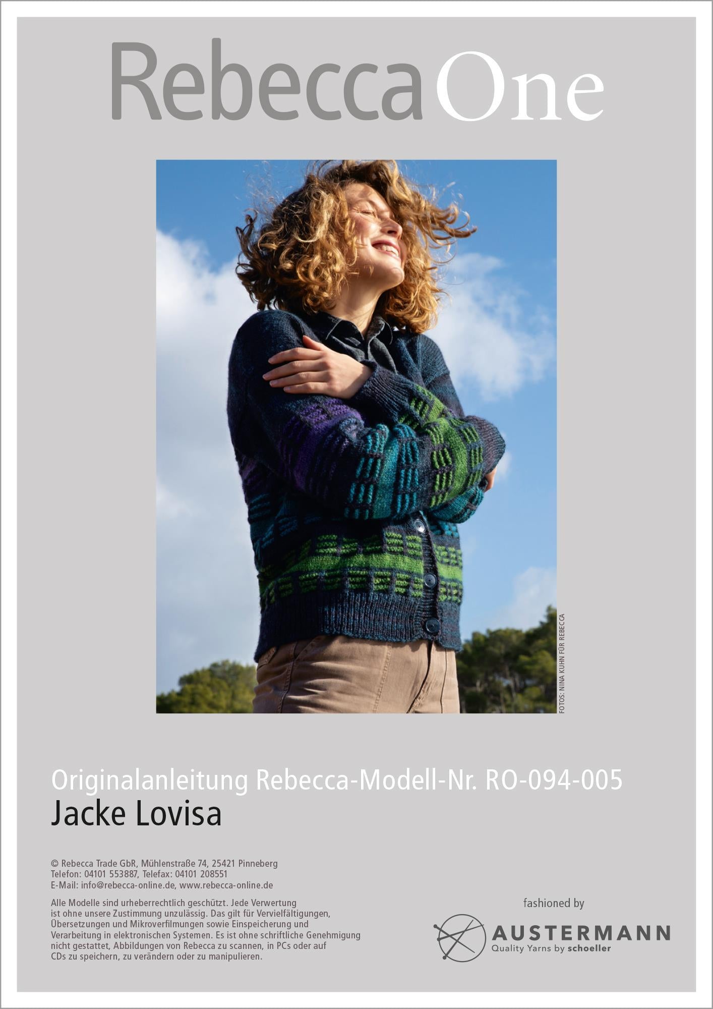 Anleitung - Jacke Lovisa - Rebecca - Online.de