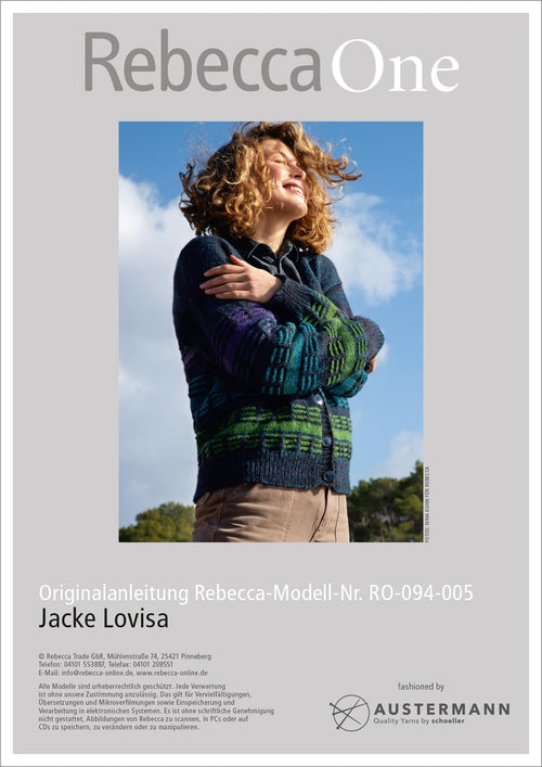 Anleitung - Jacke Lovisa | rebecca - online.de