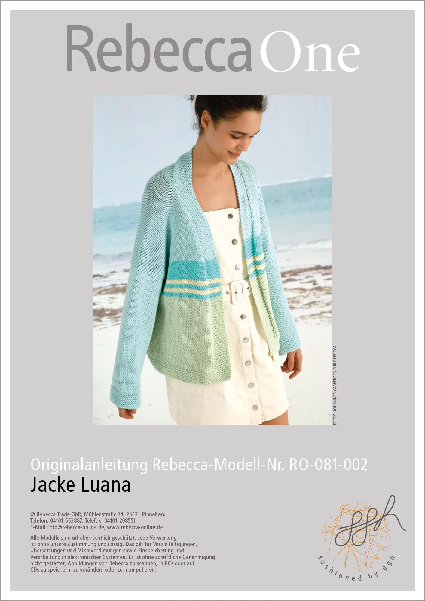 Anleitung - Jacke Luana - Rebecca - Online.de