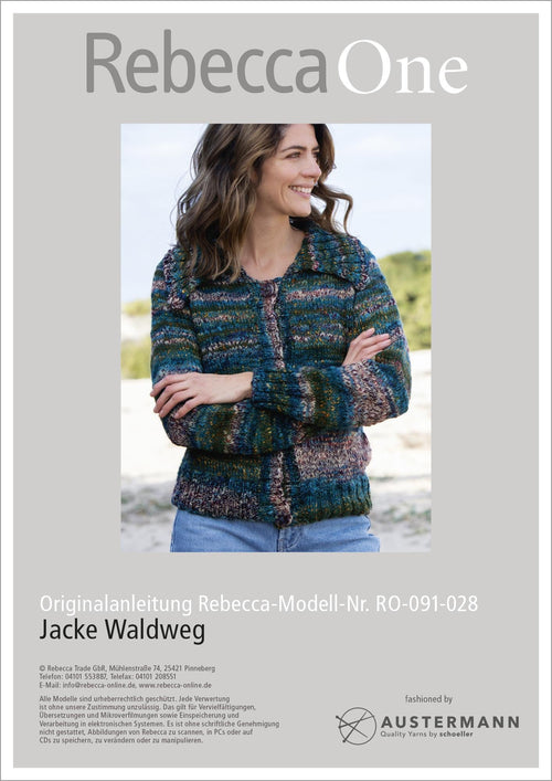 Anleitung - Jacke Waldweg | rebecca - online.de