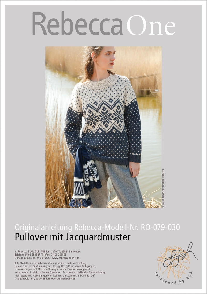 Instructions - Jacquard Sweater