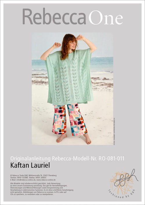 Anleitung - Kaftan Lauriel | rebecca - online.de