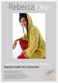 Anleitung - Kapuzen - Jacke mit Lochmuster | rebecca - online.de