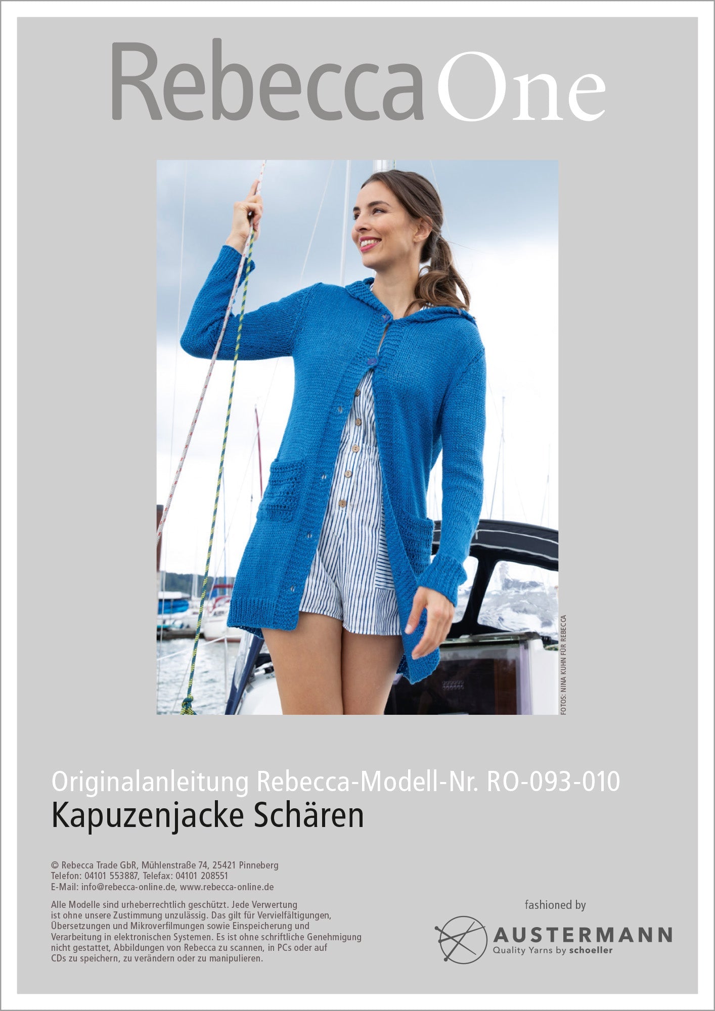 Anleitung - Kapuzenjacke Schären - Rebecca - Online.de