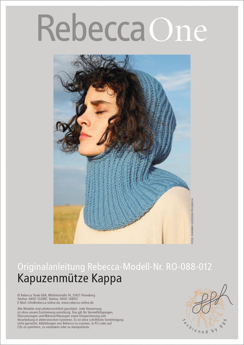 Anleitung - Kapuzenmütze Kappa | rebecca - online.de