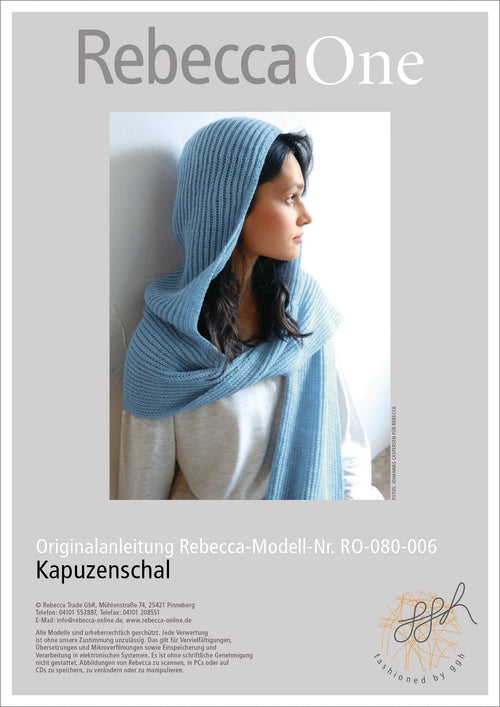 Anleitung - Kapuzenschal | rebecca - online.de