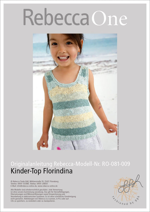 Anleitung - Kinder - Top Florindina | rebecca - online.de